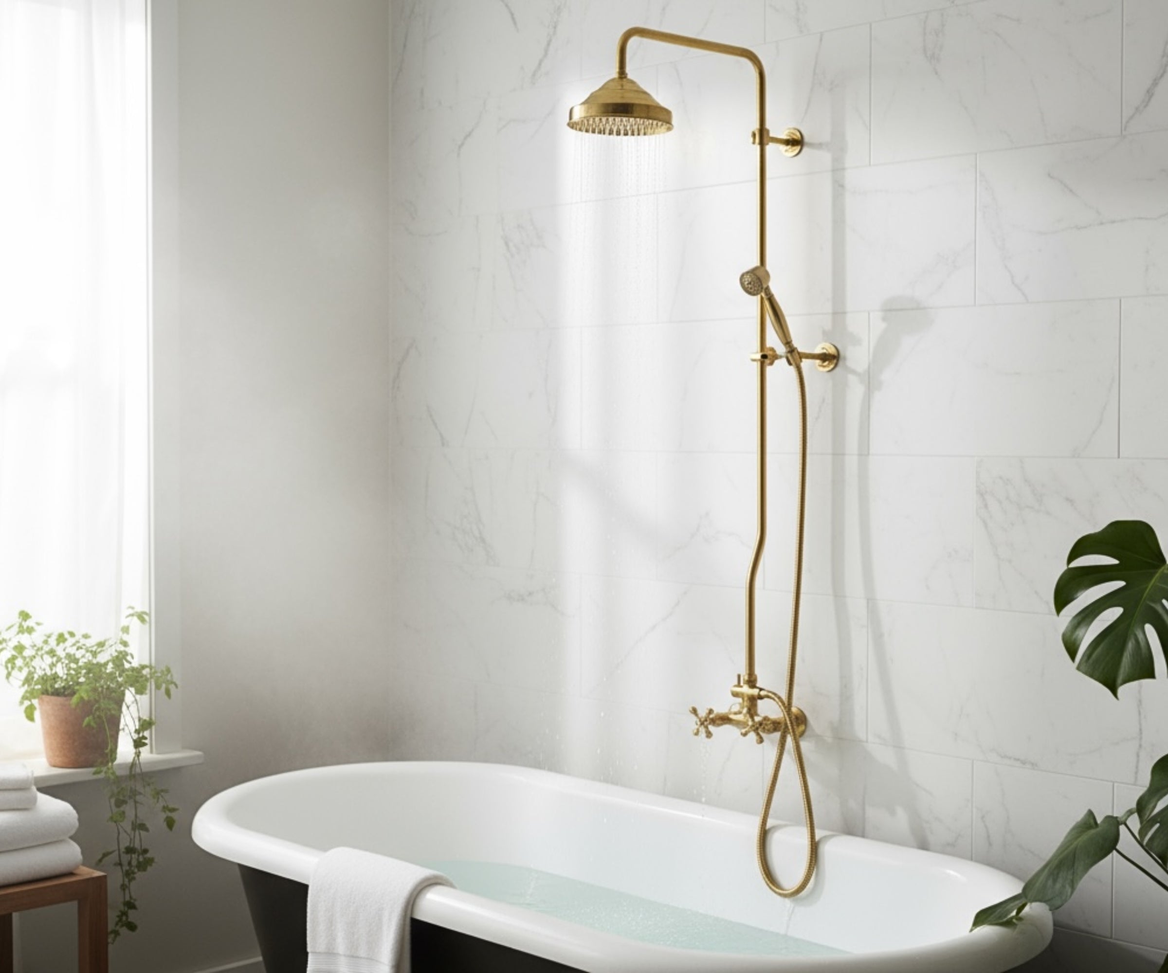 Brass Shower System