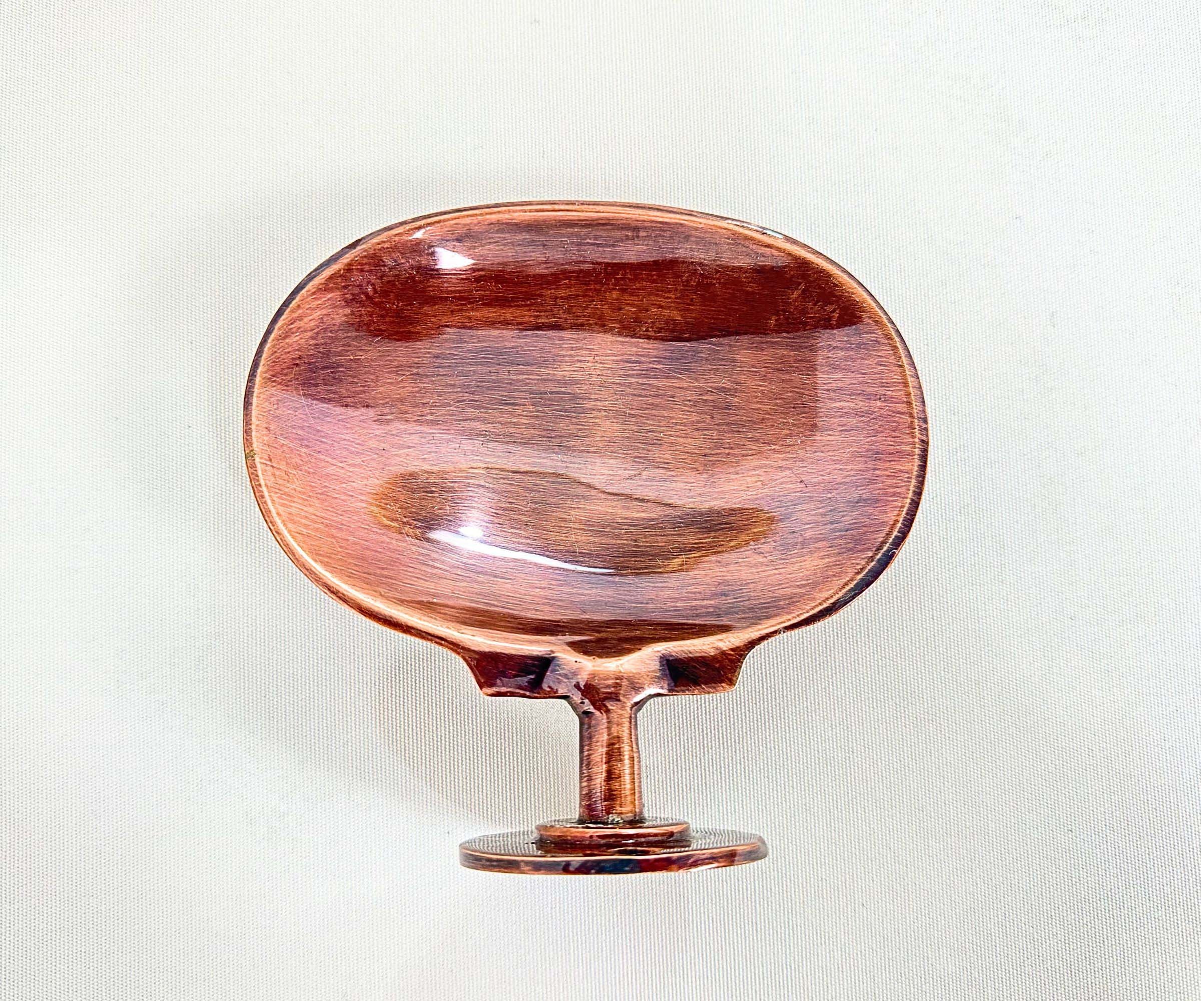 Smooth Brass Wall Soap Dish