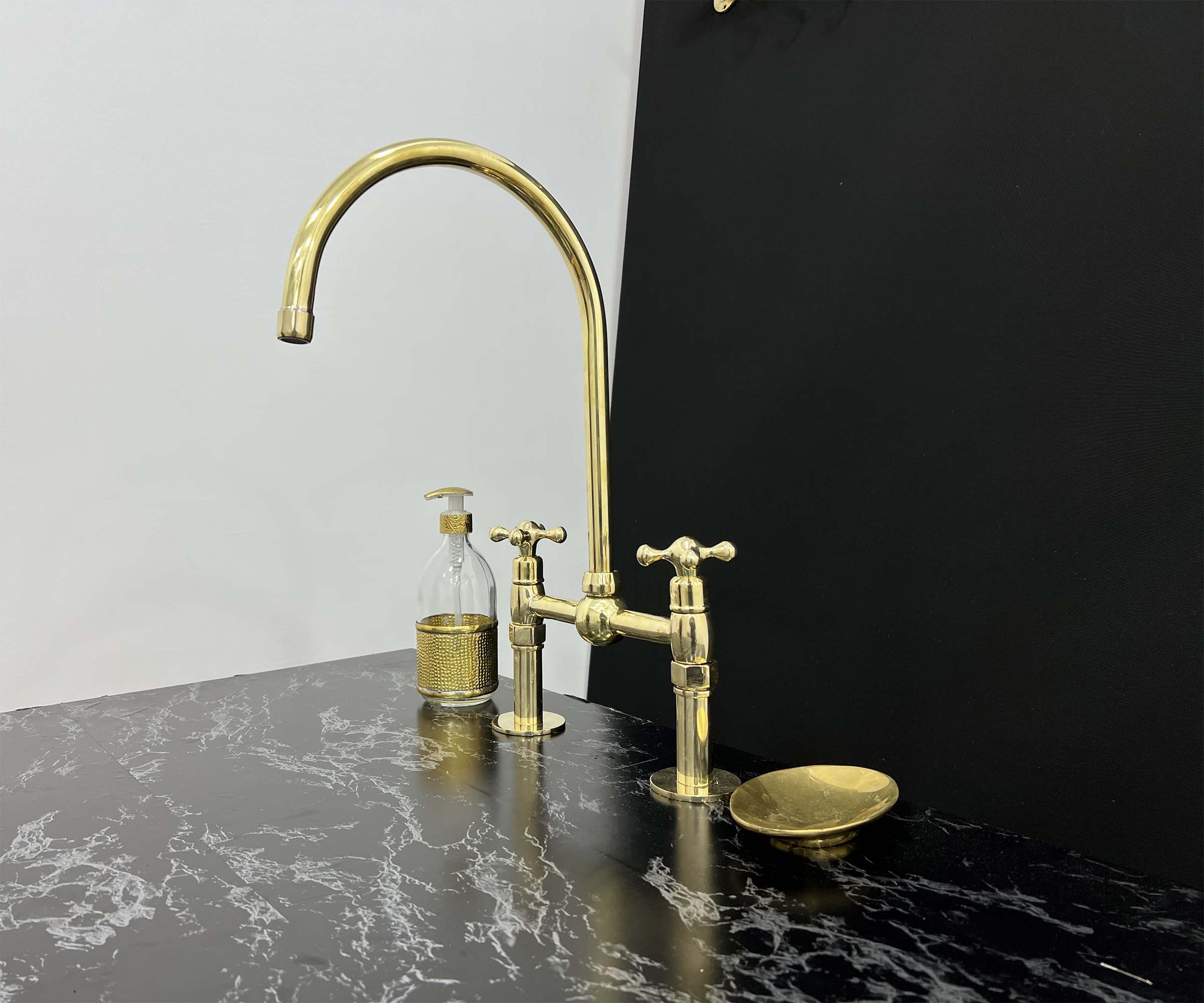 Brass Soap Dispenser