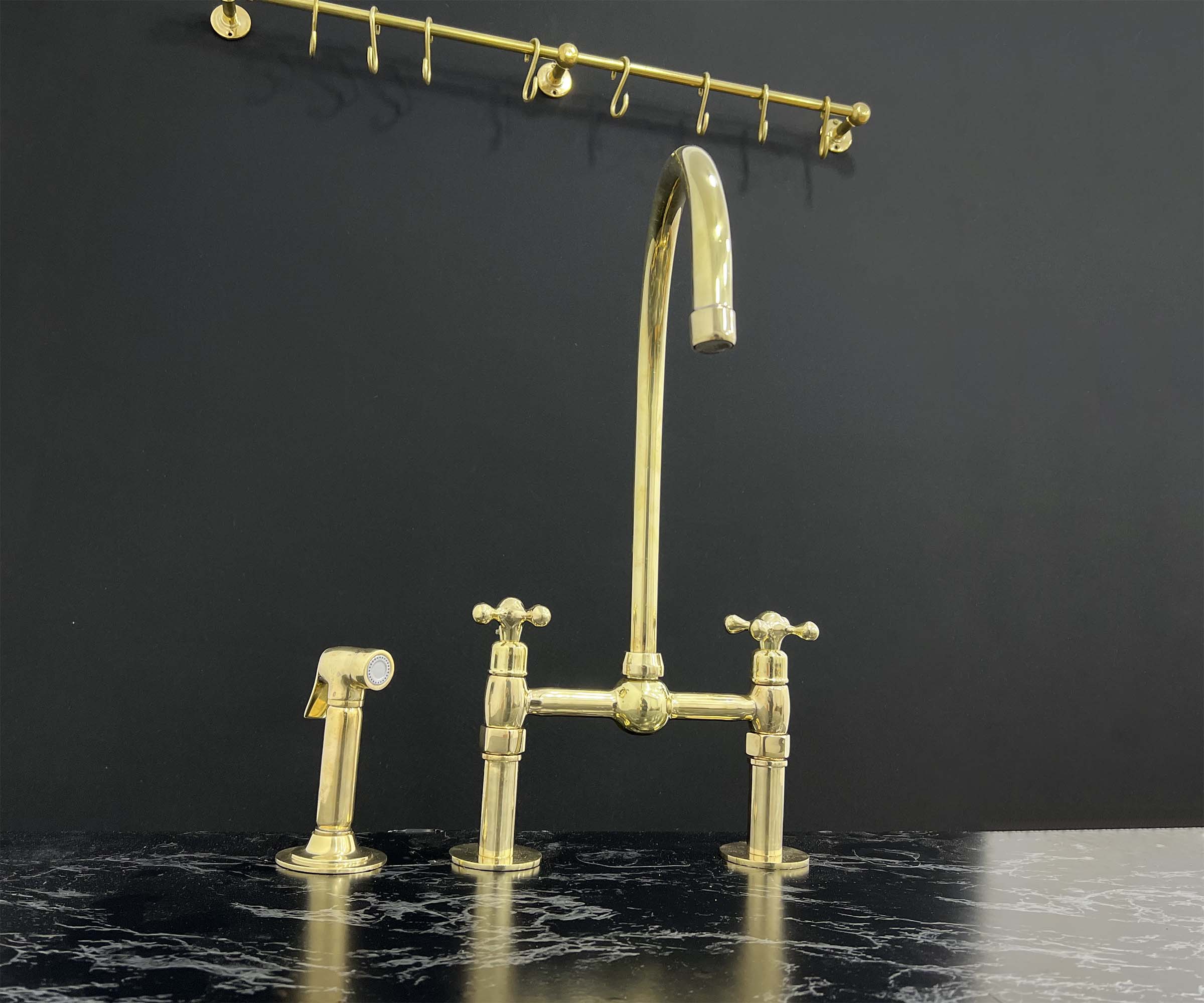 Brass Bridge Faucet