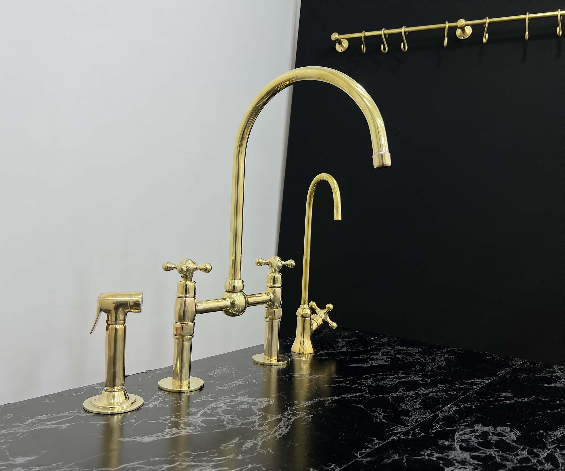 Brass Bridge Faucet