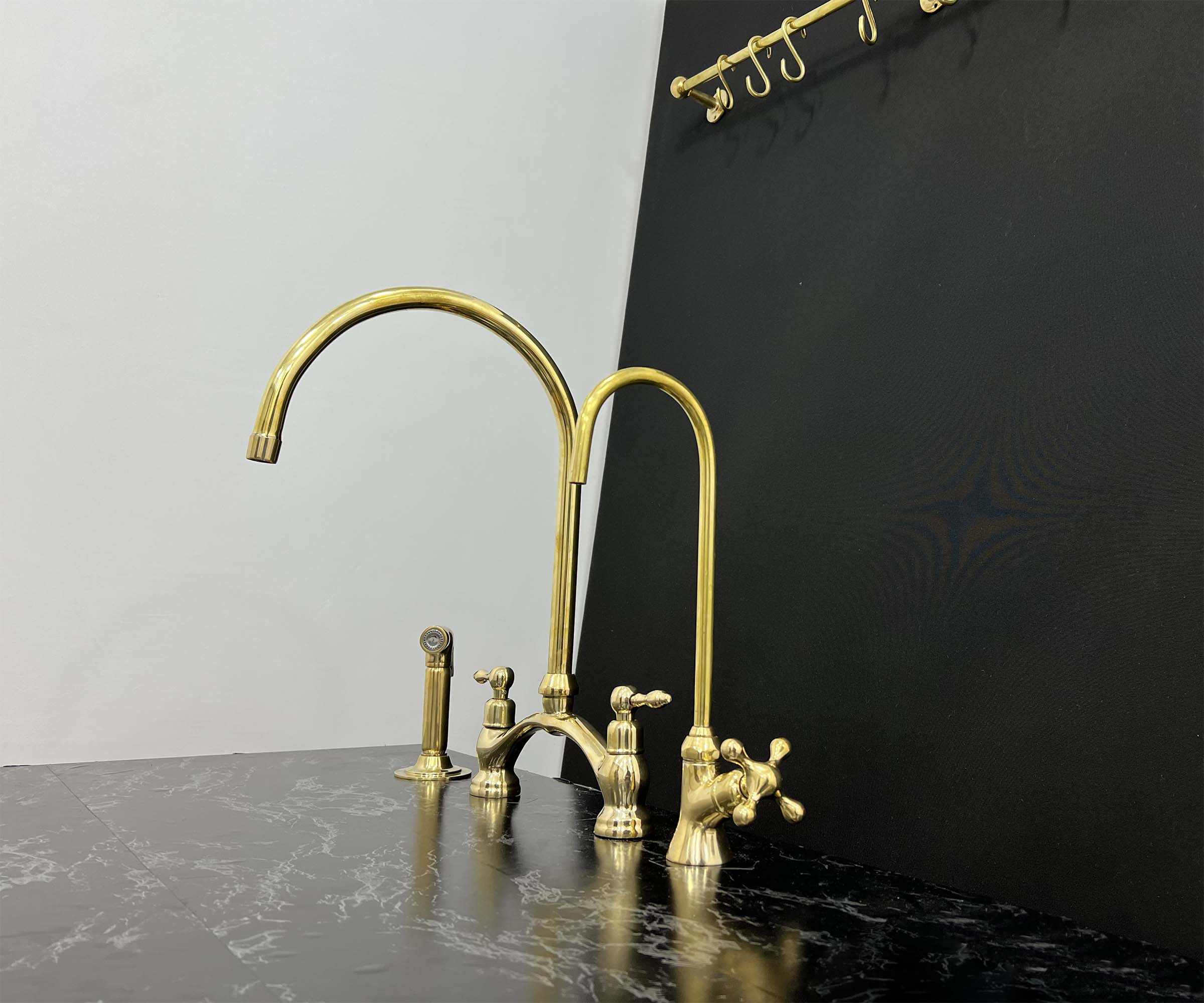 Brass Kitchen Set