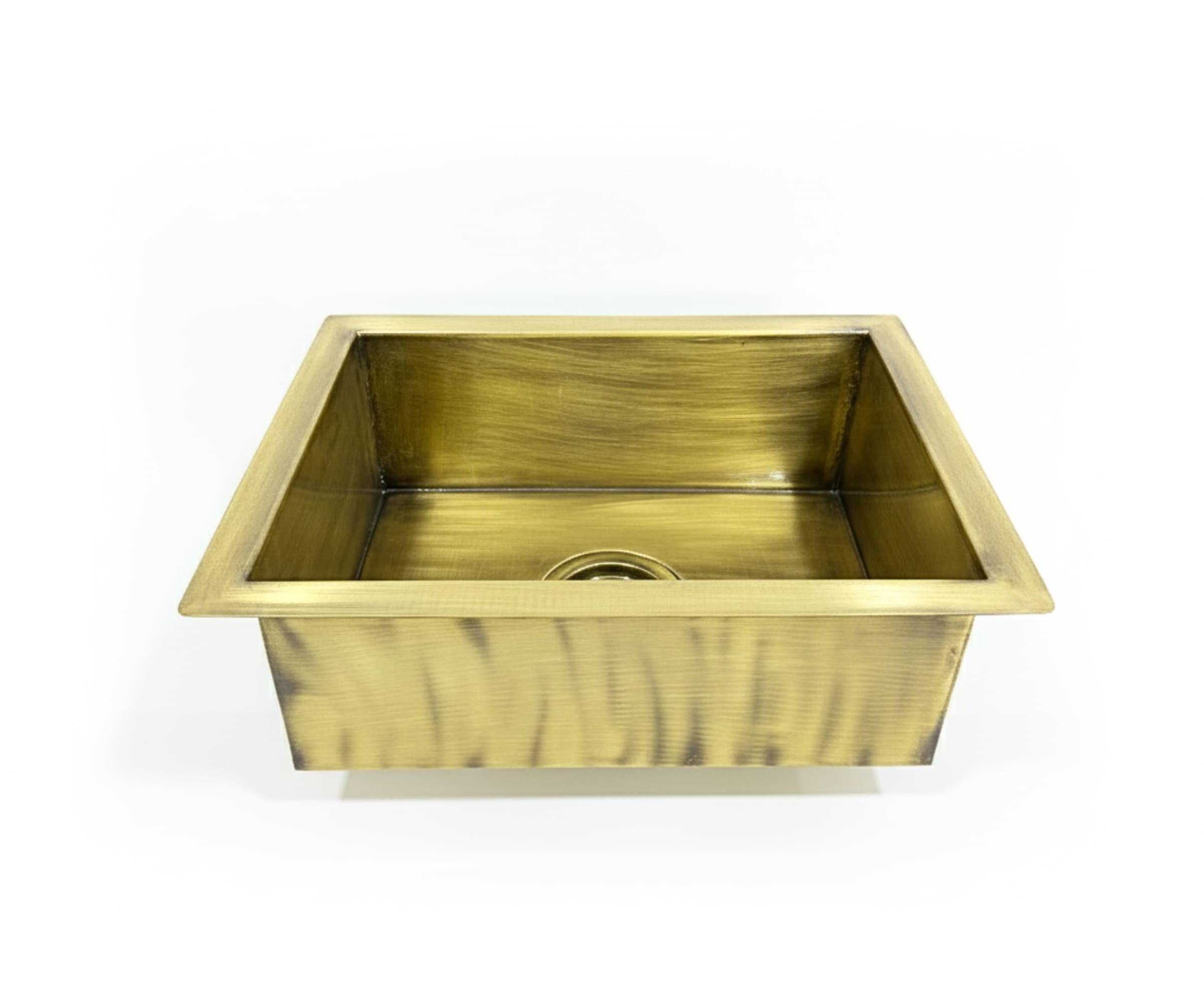 Custom Brass Kitchen Sink with Bronze Finish