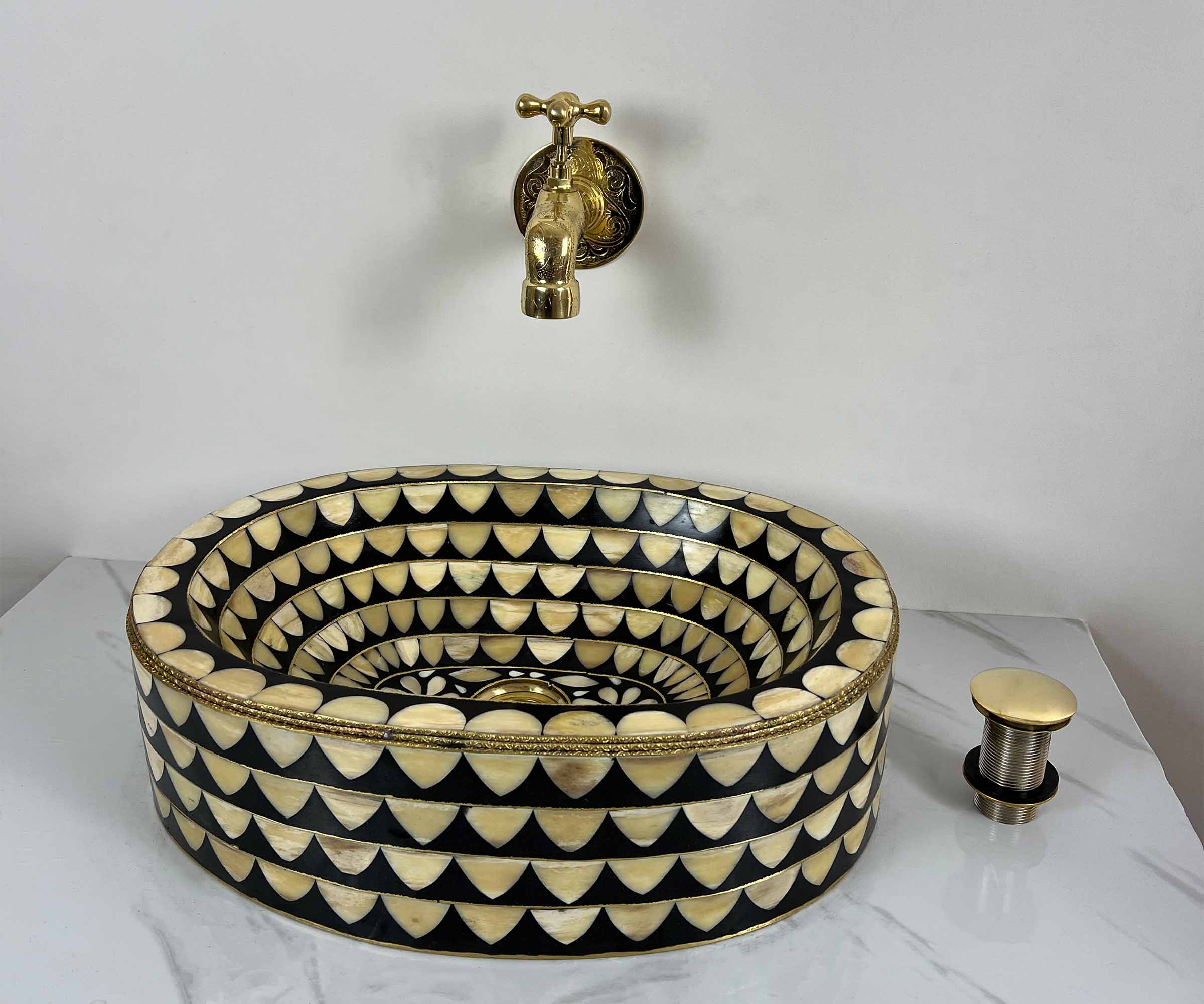 Sink with Pop-up Drain