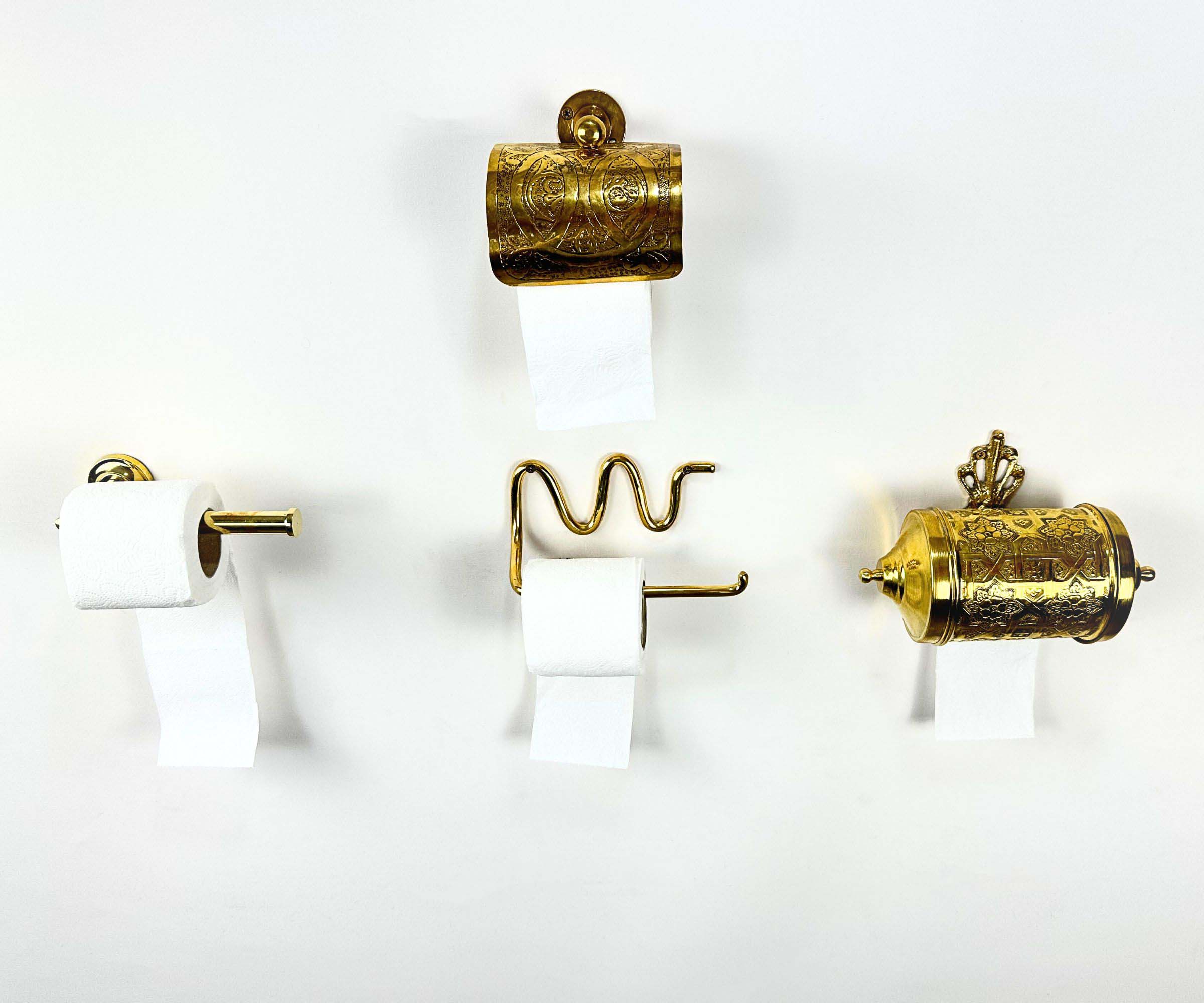 Set of Toilet Paper Holder