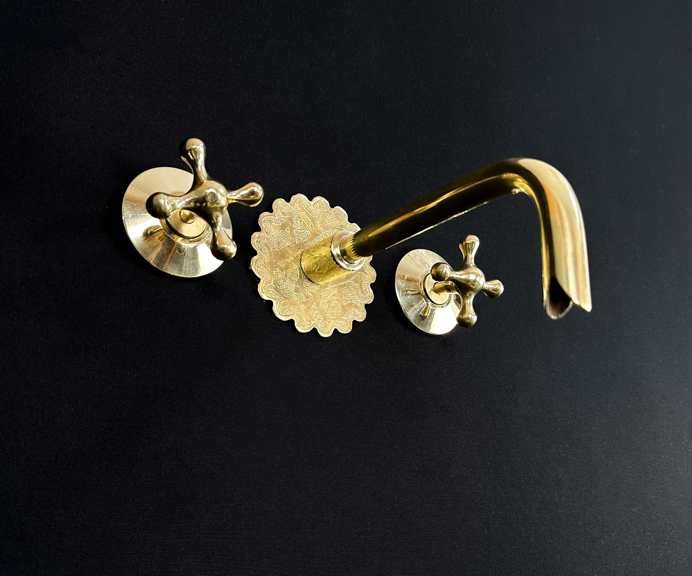 Engraved Floral Cover Plate