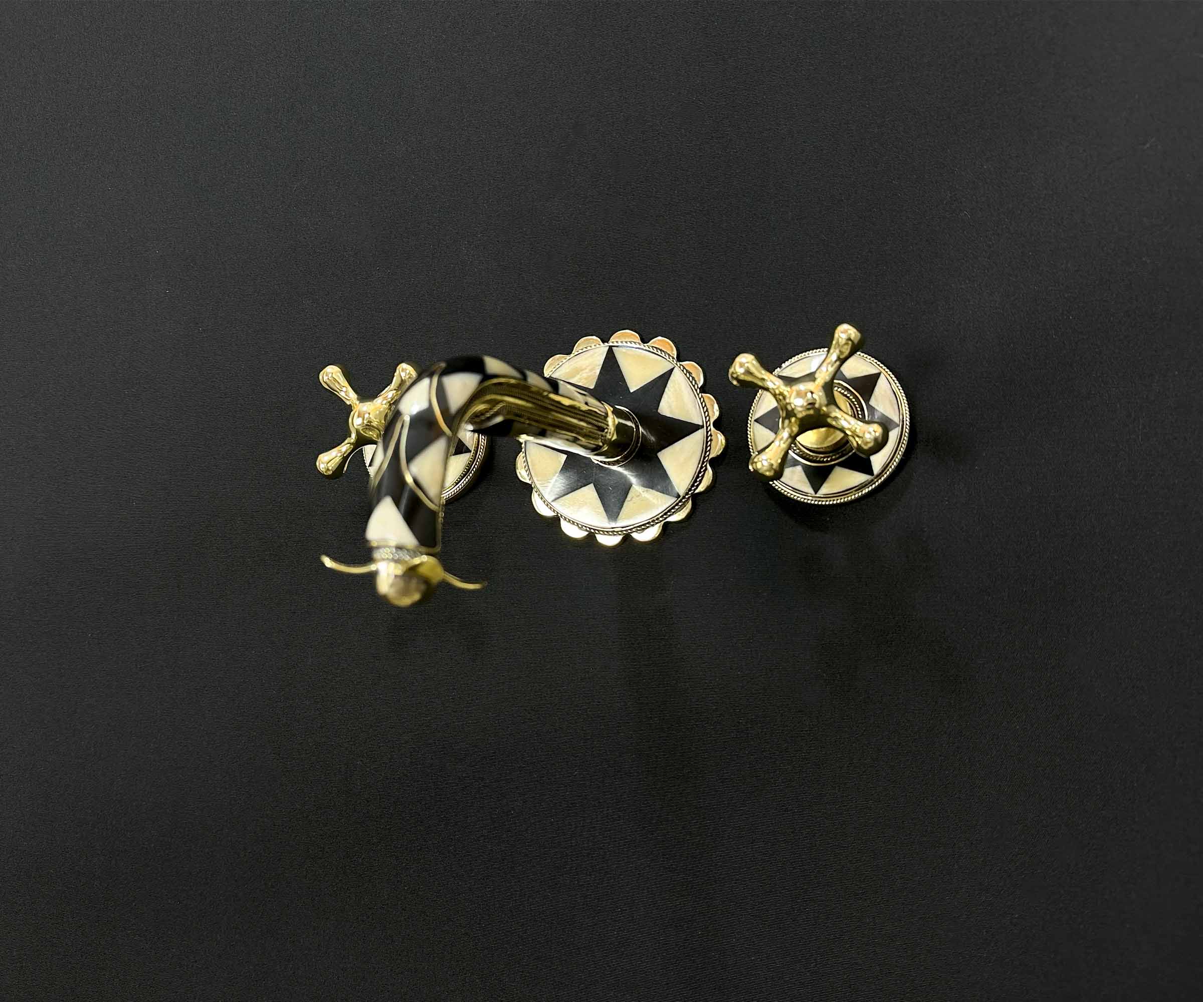 Brass Tap with Cross Handles