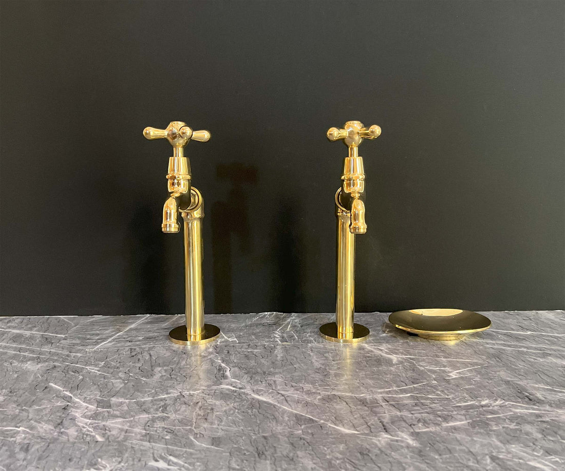 Faucets with soap dish