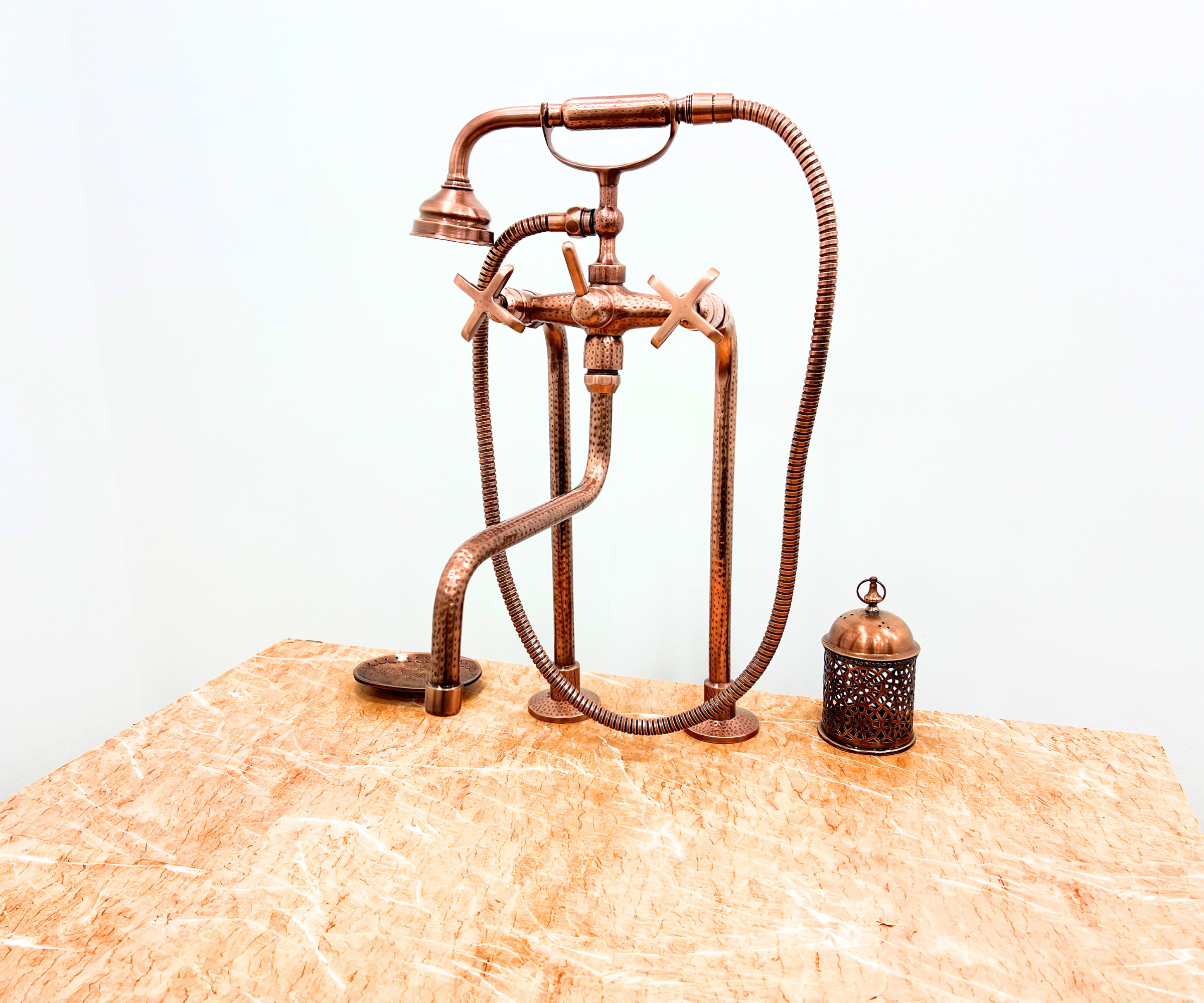 copper Freestanding Tub Faucet