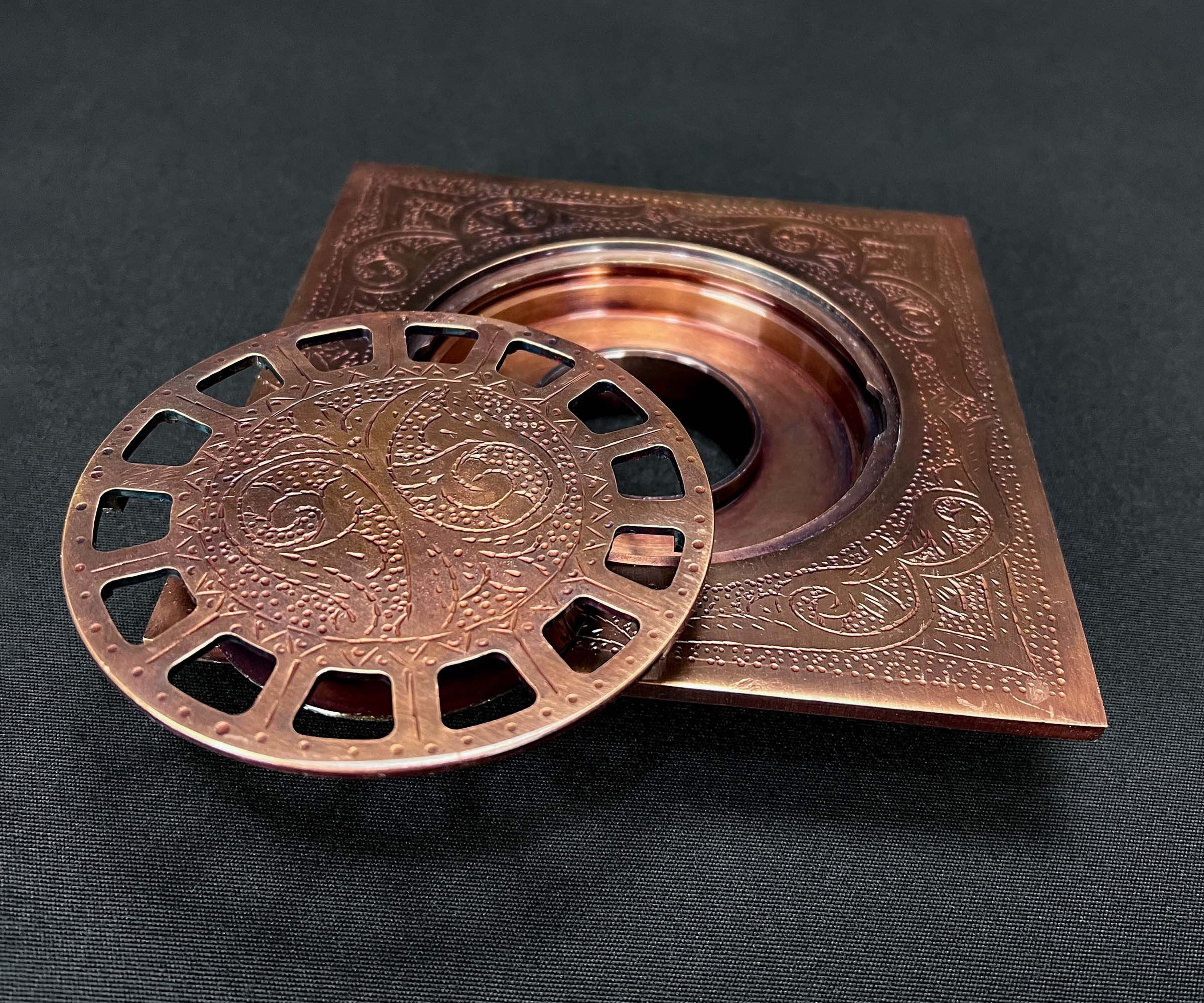 Floor Drain Cover Opened