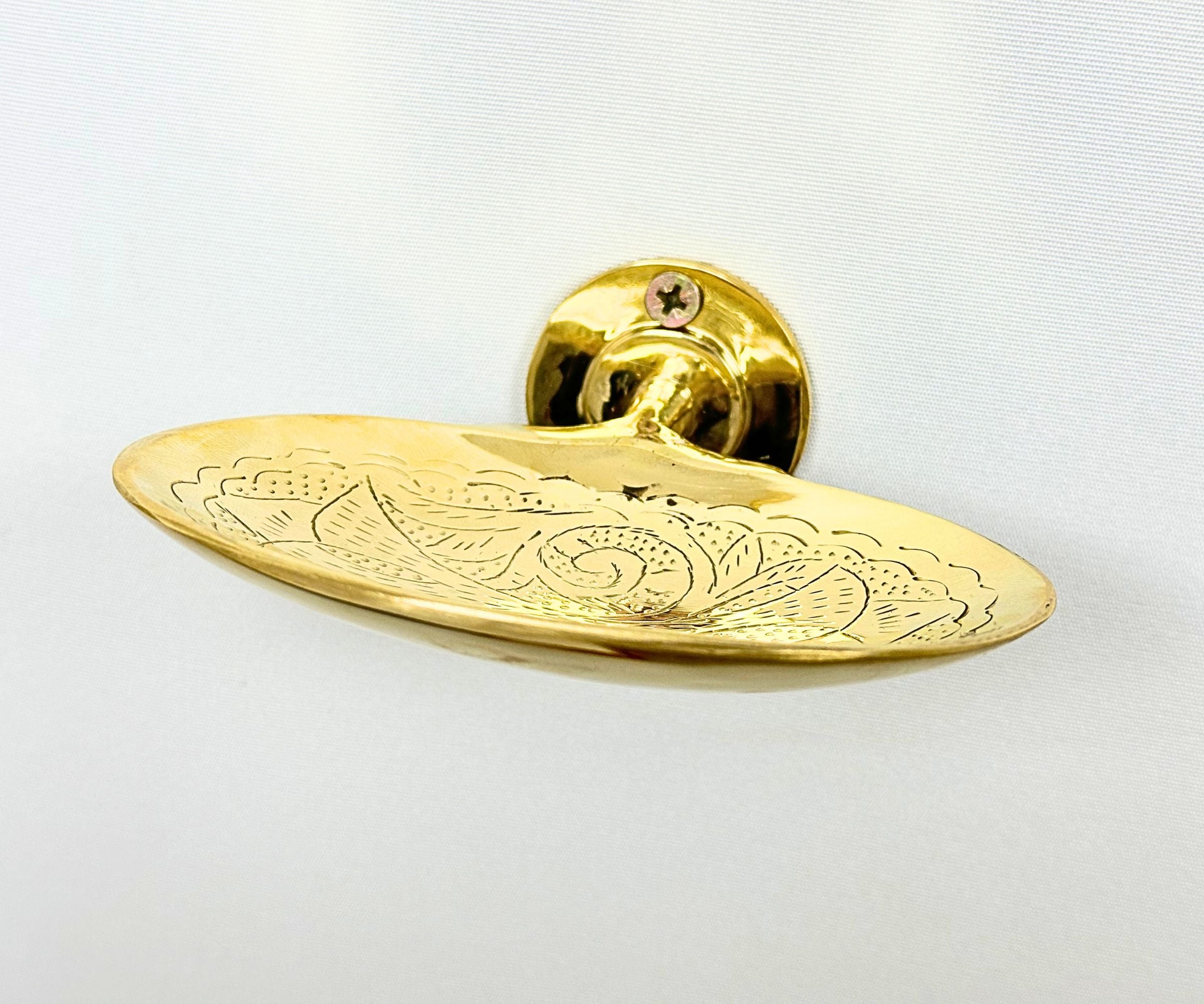 Installed Engraved Wall Soap Dish