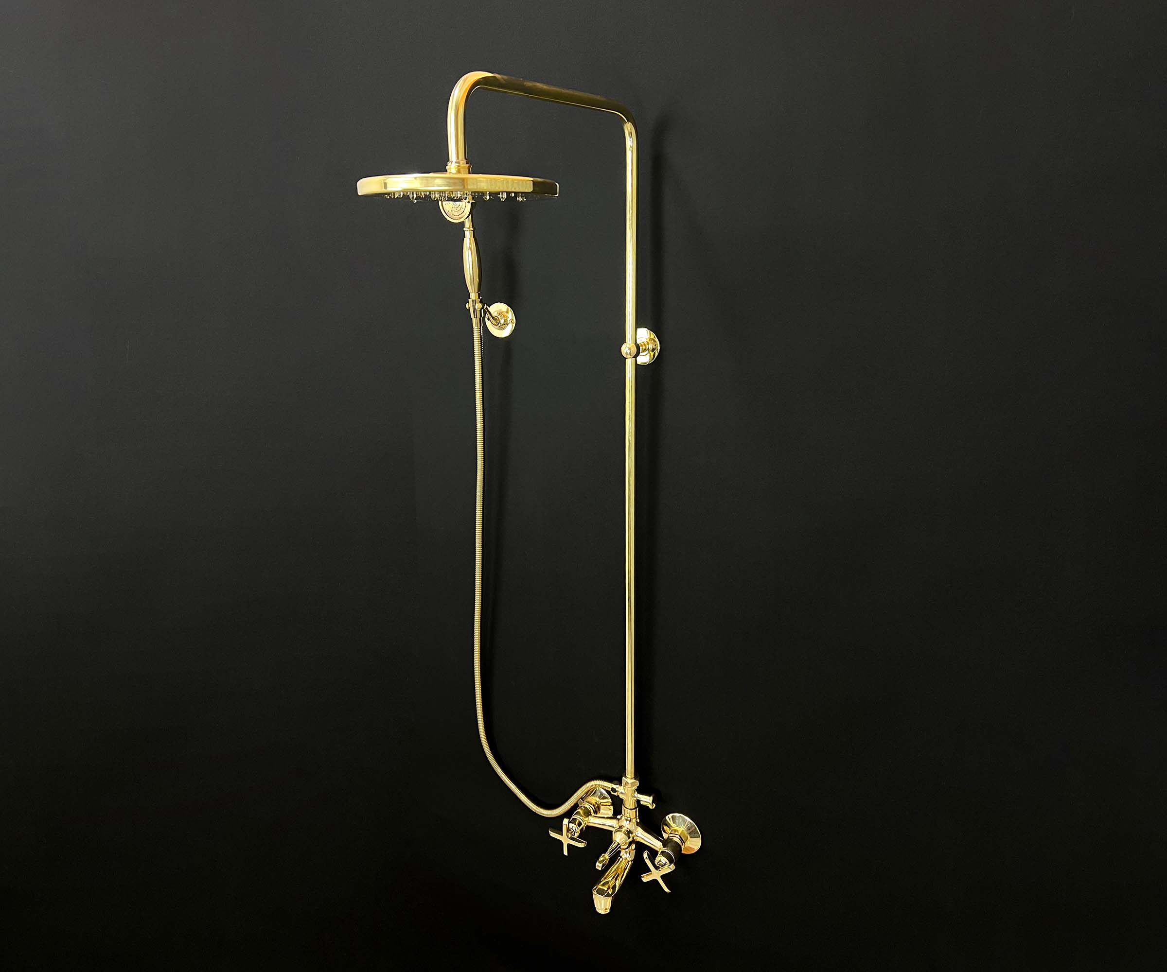 Classic Tub Spout in Unlacquered Brass by LuxeBrass