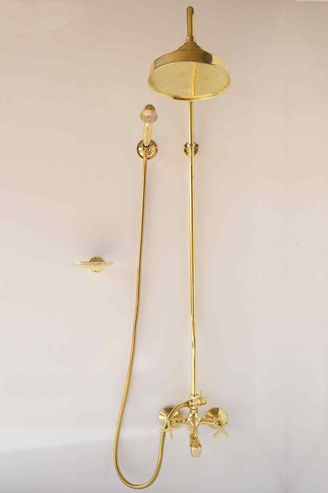 Solid Brass Shower System – Rain Shower, Handheld, and Tub Filler
