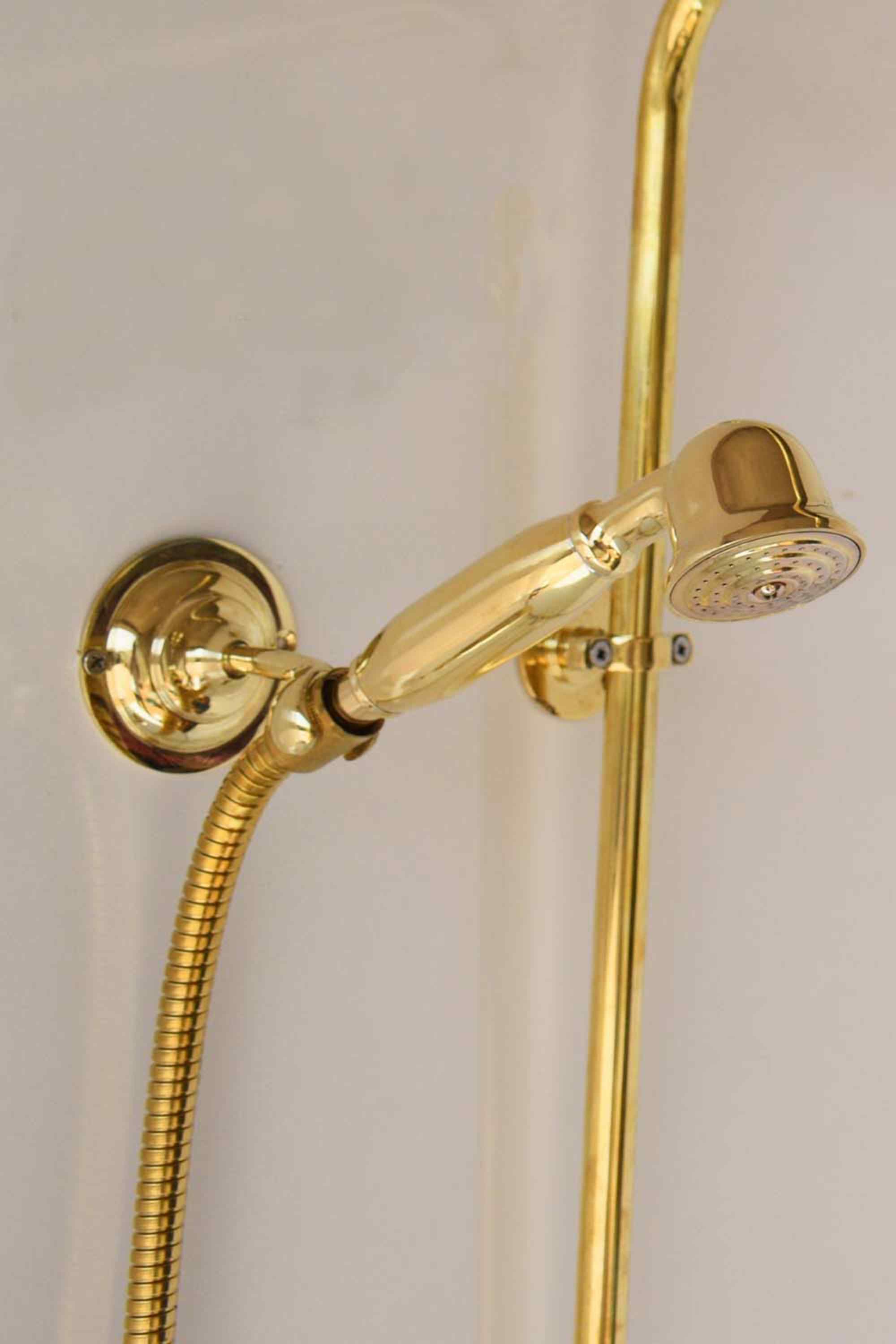 Solid Brass Shower System – Rain Shower, Handheld, and Tub Filler
