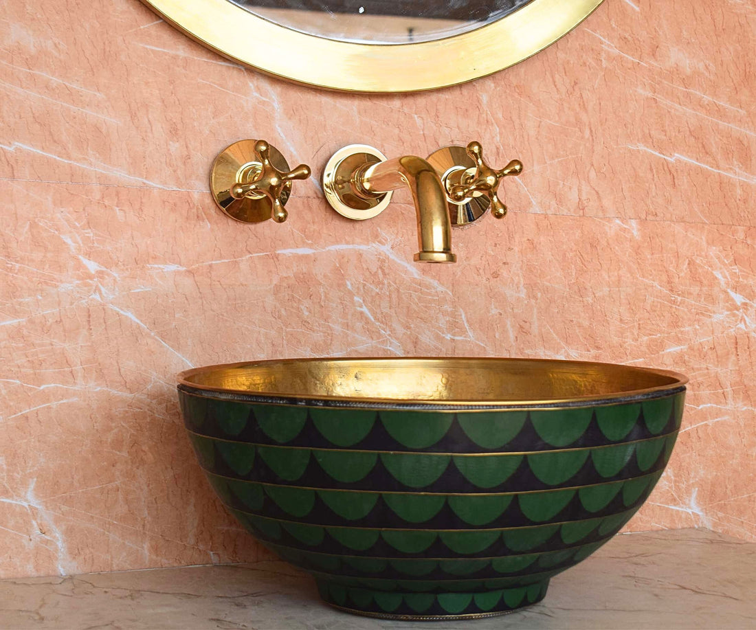 Unlacquered Brass Wall Mounted Tub Filler with Rough-in Valve | LuxeBrass