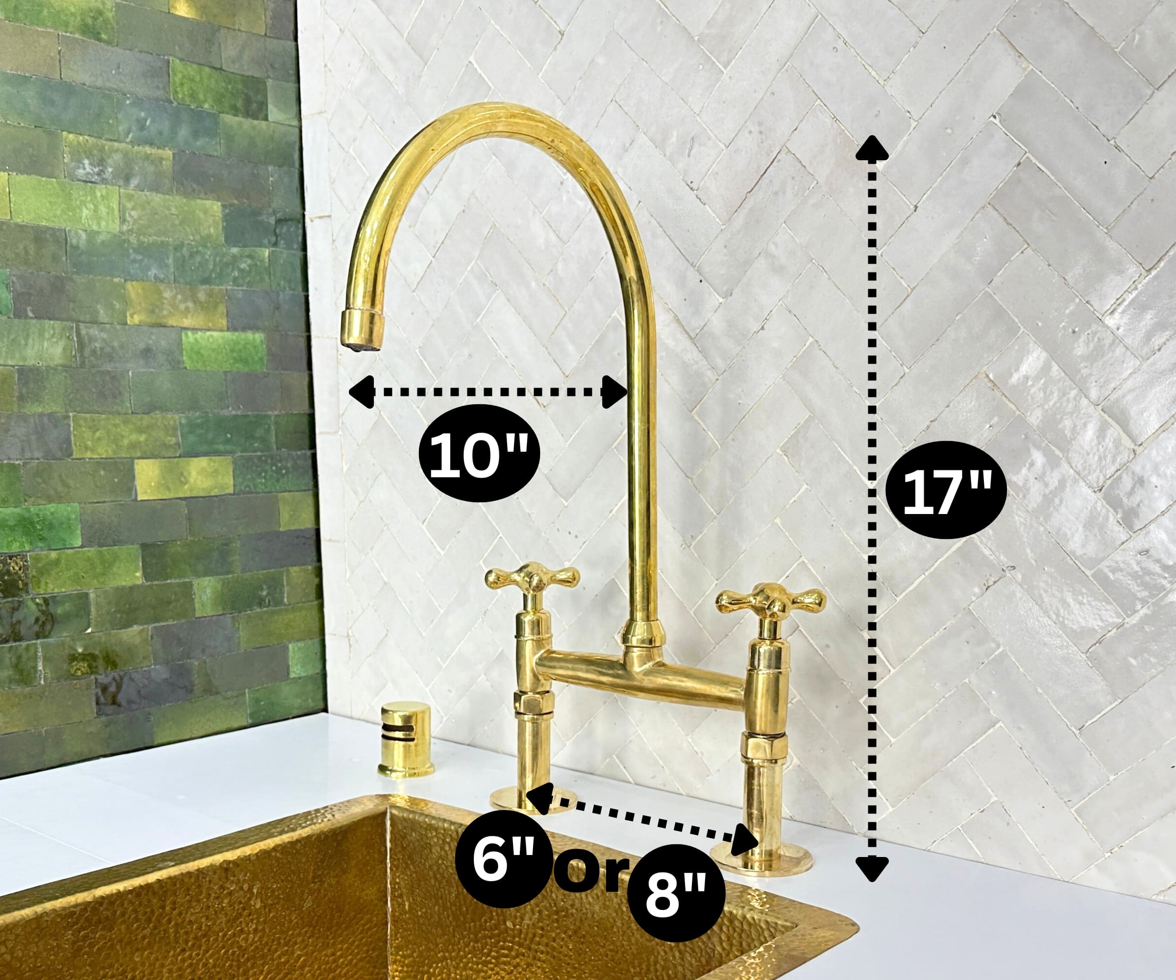 Unlacquered Brass Kitchen Faucet – LuxeBrass