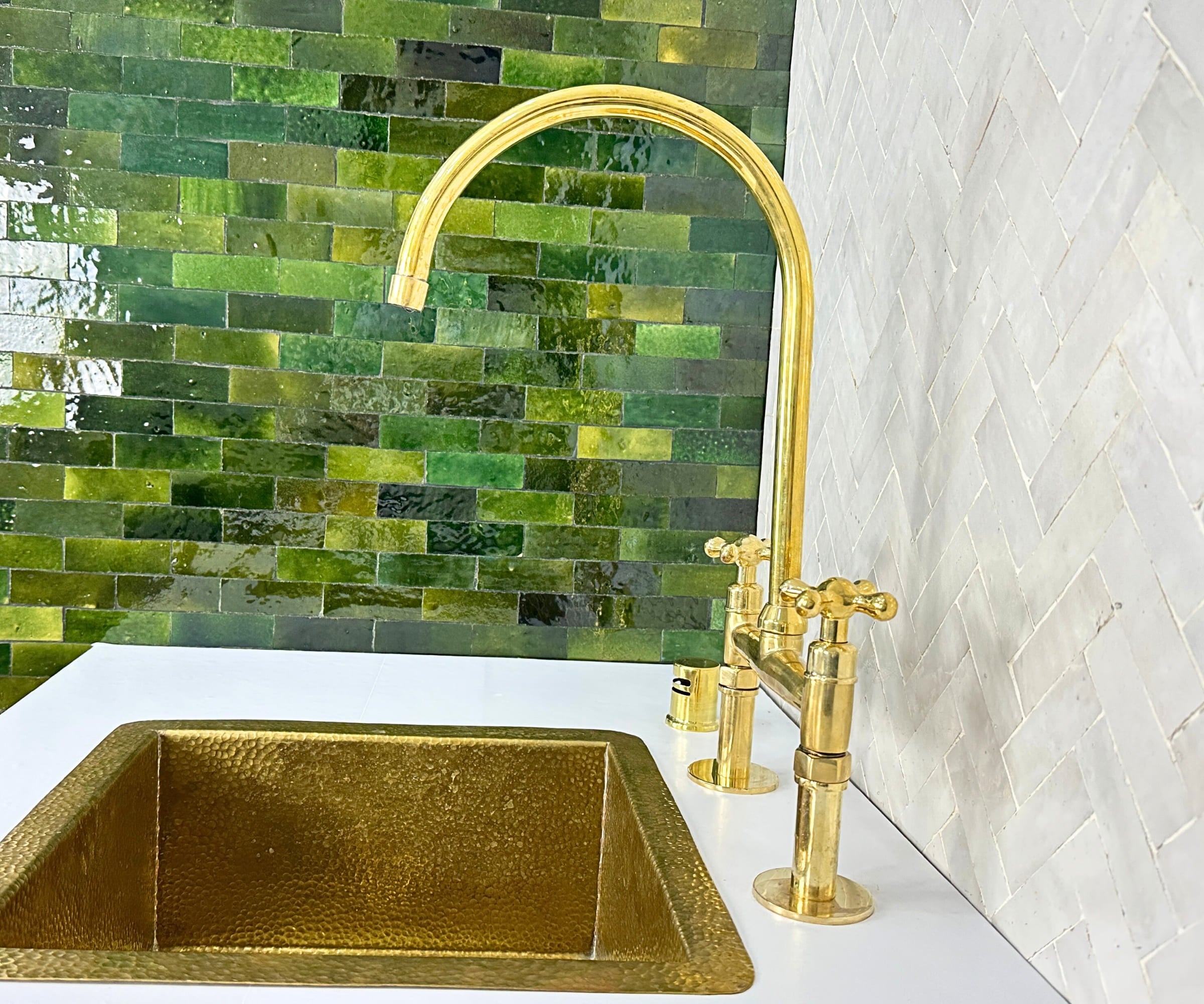 Unlacquered Brass Kitchen Faucet – LuxeBrass