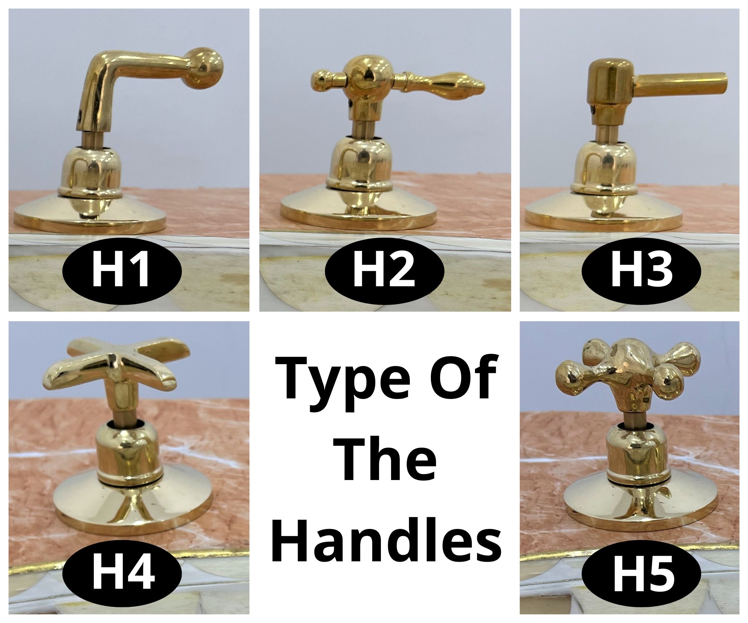 Unlacquered Solid Brass Sink Faucet – 3-Hole Installation for Classic Elegance